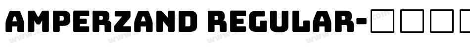 Amperzand Regular字体转换